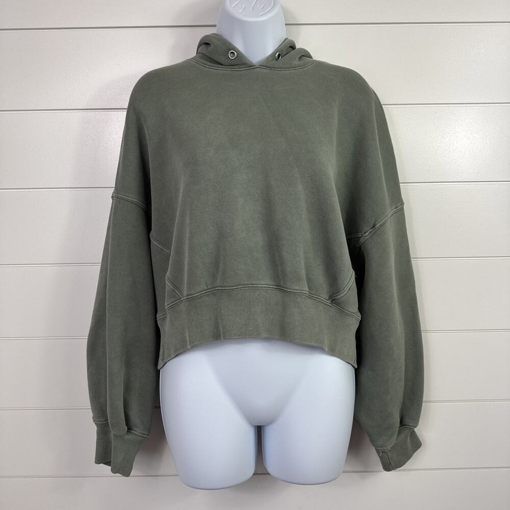 Abercrombie & Fitch Olive Green Hoodie